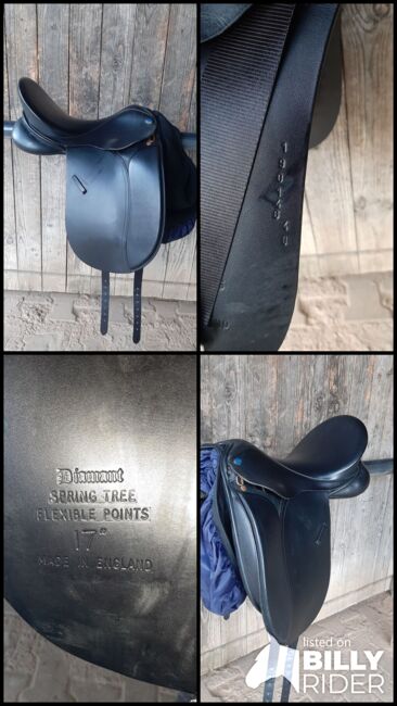 Dressursattel Euroriding Diamant 17" Fit 4 NEUWERTIG, Euroriding  Diamant , Maresa, Dressage Saddle, Pfullingen, Image 9