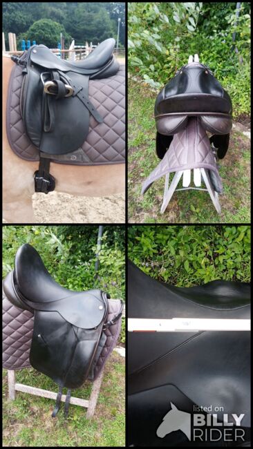 Euroriding Diamant 17 Zoll, 3 Fit, Euroriding  Diamant, Silke, Dressage Saddle, Marienfeld , Image 10