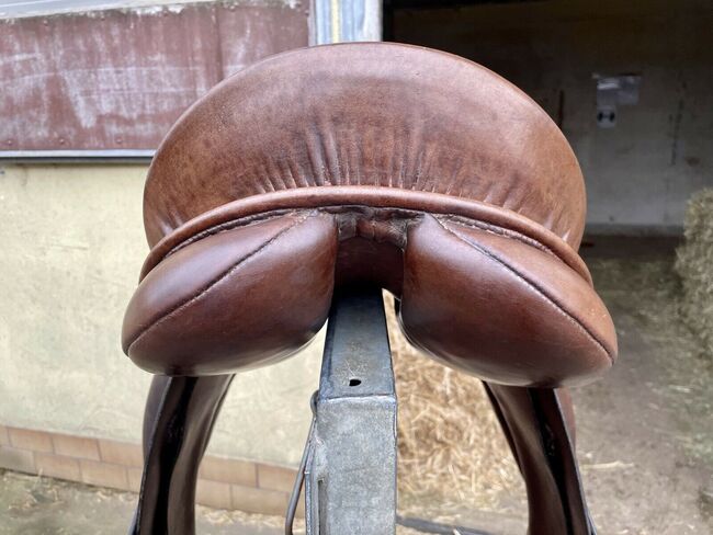 Euroriding Diamant braun 17” KW32 Dressur Sattel Leder, Euroriding Diamant, Lisa K., Dressage Saddle, Aalen, Image 6