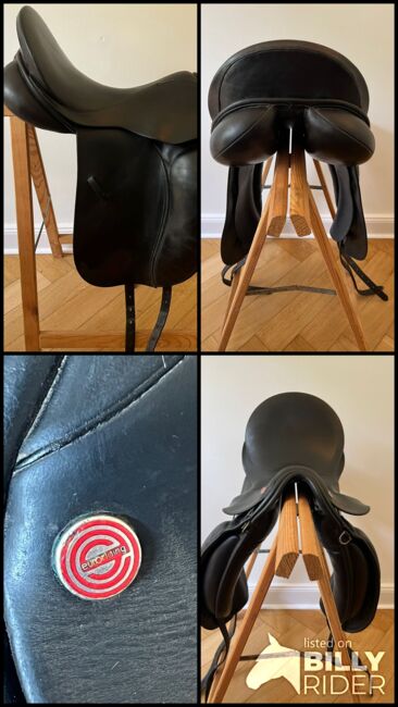 Euroriding Diamant Dressur Sattel 17'', Euroriding  Diamant, Charlotte , Dressage Saddle, Hamburg, Image 14