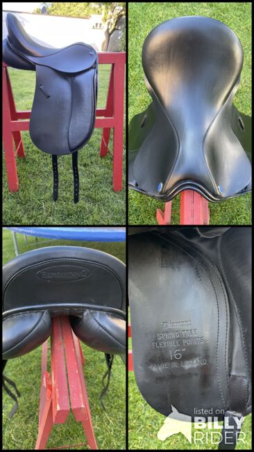 Euroriding Diamant Dressursattel 16'' NEUWERTIG, Euroriding Diamant, Caster, Dressage Saddle, Meerbusch, Image 6