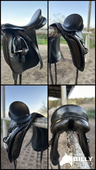 Euroriding „Diamant“ Dressursattel 17 Zoll, Euroriding Diamant, Karo, Dressage Saddle, Kleinmachnow, Image 7