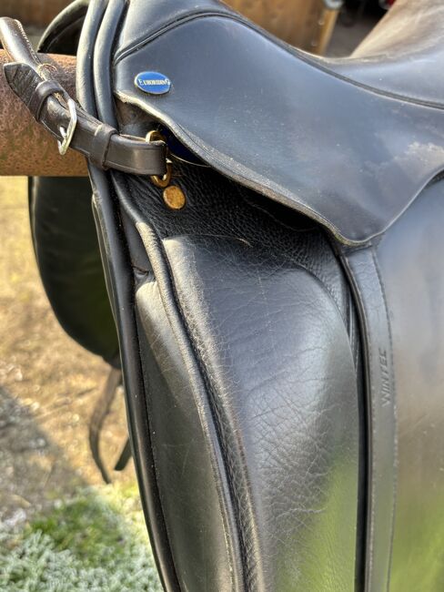 Euroriding Diamant Dressursattel 18 Zoll schwarz, Euroriding  Diamant, Lina Fehrmann, Dressage Saddle, Haren, Image 5