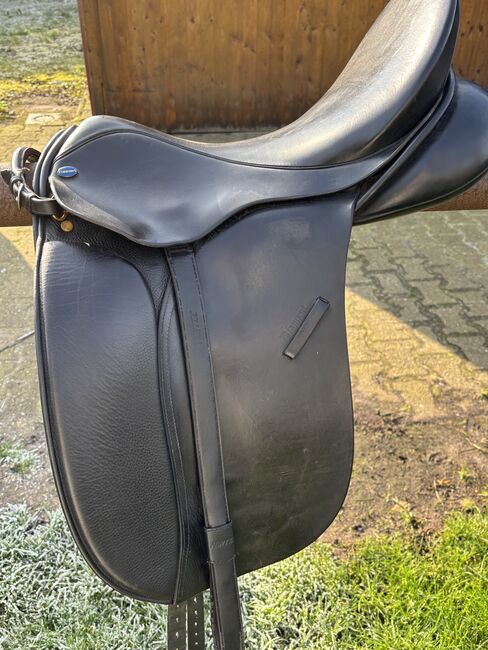 Euroriding Diamant Dressursattel 18 Zoll schwarz, Euroriding  Diamant, Lina Fehrmann, Dressage Saddle, Haren, Image 6