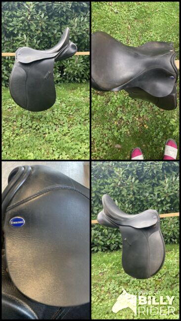 Euroriding Diamant VS Sattel 17‘‘ blauer Knopf, Euroriding Euroriding Diamant, Tina Keller, All Purpose Saddle, Konstanz, Image 5