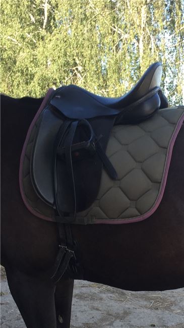 Euroriding Diamant Soft Seat 17“, Euroriding Diamant , Bernadette Richter, Dressage Saddle, Image 5