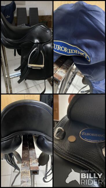 Euroriding Dressursattel, Achat, Helena Probst, Dressage Saddle, Hannover, Image 10