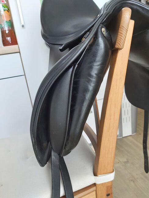 Euroriding Dressursattel Achat 18" schwarz 33/34 Kammer, Euroriding Achat, Katrin , Dressage Saddle, Tornesch , Image 12