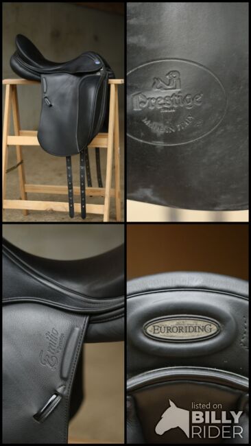 Euroriding Emilio KW34 17 Zoll Prestige Dressursattel, Euroriding (Prestige) Dressursattel Emilio, Lisa Unger, Dressage Saddle, Gersthofen, Image 12