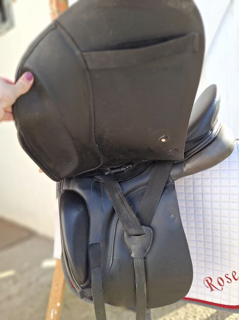 Euroriding Granat 17,5"  KW 34 Dressur " kurze Auflagefläche ", Euroriding  Granat, Beate Postel , Dressage Saddle, Hemmoor, Image 5