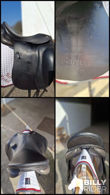 Euroriding Granat 17,5"  KW 34 Dressur " kurze Auflagefläche ", Euroriding  Granat, Beate Postel , Dressage Saddle, Hemmoor, Image 11