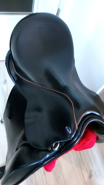 EURORIDING LUXOR DRESSURSATTEL 17" Spring tree flexible gebraucht, EURORIDING LUXOR Spring tree / flexible points / 17 Zoll, D. Winkler , Dressage Saddle, Bindlach, Image 6