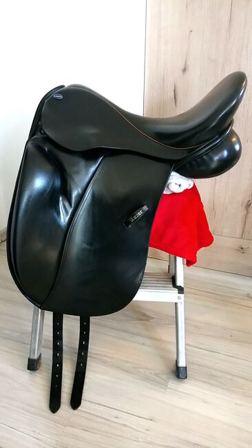 EURORIDING LUXOR DRESSURSATTEL 17" Spring tree flexible gebraucht, EURORIDING LUXOR Spring tree / flexible points / 17 Zoll, D. Winkler , Dressage Saddle, Bindlach, Image 14
