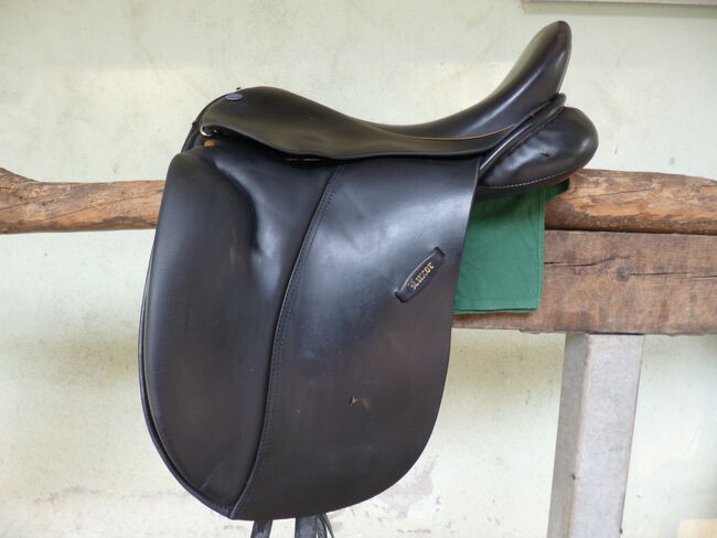 EURORIDING LUXOR DRESSURSATTEL 17" Spring tree flexible gebraucht, EURORIDING LUXOR Spring tree / flexible points / 17 Zoll, D. Winkler , Dressage Saddle, Bindlach, Image 3
