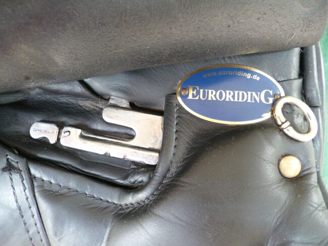 EURORIDING LUXOR DRESSURSATTEL 17" Spring tree flexible gebraucht, EURORIDING LUXOR Spring tree / flexible points / 17 Zoll, D. Winkler , Dressage Saddle, Bindlach, Image 7