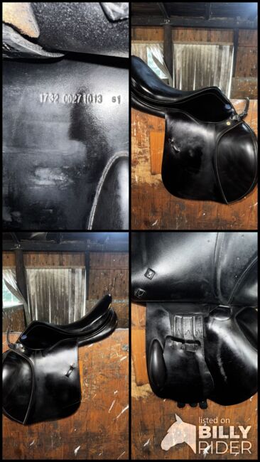 Euroriding Roberto 17/32N7G – Schwarz (Nero), Euroriding Roberto Euroriding Roberto 17/32N7G, Chereese , Jumping Saddle, Wurster Nordseeküste , Image 7