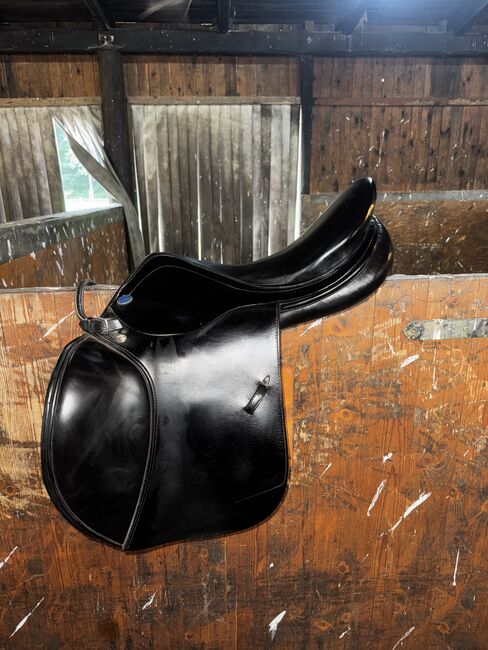 Euroriding Roberto 17/32N7G – Schwarz (Nero), Euroriding Roberto Euroriding Roberto 17/32N7G, Chereese , Jumping Saddle, Wurster Nordseeküste , Image 3