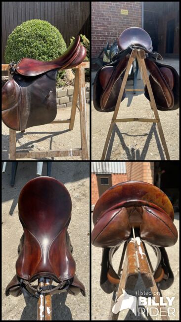 Euroriding Saphir Springsattel 18“, Euroriding  Saphir, Julia Krings, Jumping Saddle, Heinsberg, Image 8