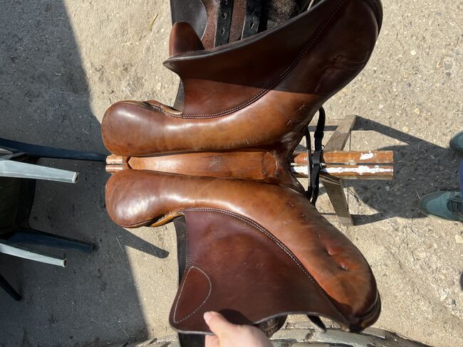 Euroriding Saphir Springsattel 18“, Euroriding  Saphir, Julia Krings, Jumping Saddle, Heinsberg, Image 7