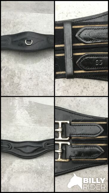 Euroriding Kurzgurt Leder, Iris , Girths & Cinches, Borken/Hessen, Image 5