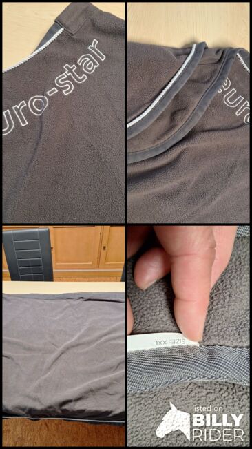 Eurostar Abschwitzdecke Gr. Xxl 165 cm grau, Eurostar  Abschwitzdecke , Jenna2017, Pferdedecken, Bielefeld , Abbildung 6