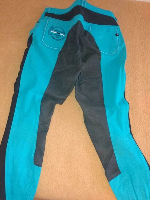 Eurostar Reithose Laureta Arctic Blue 38 Vollbesatz Kunstleder, Eurostar Laureta, Rebecca, Breeches & Jodhpurs, Ulm, Image 2