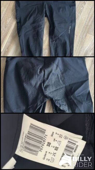 Eurostar Damen kurze Reithose Gr.38 Fullgrip Neuwertig, Eurostar, MA, Breeches & Jodhpurs, Göppingen, Image 4