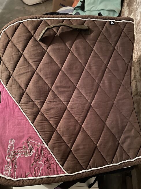 Eurostar Schabracke Oliv/Pink DL, Eurostar, Sandra, Dressage Pads, Mahlow