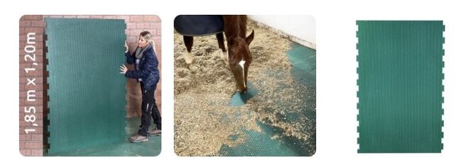 EVA Boxenmatten, zwei Stück, Ridcon EVA Stallmatte, Gabi Frey, Horse & Stable Mats, Wittlingen