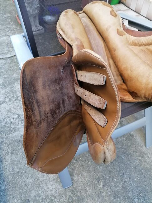 Vielseitigkeitssattel echtes Leder, Sattler handarbeit, Mimi, All Purpose Saddle, Langau, Image 2