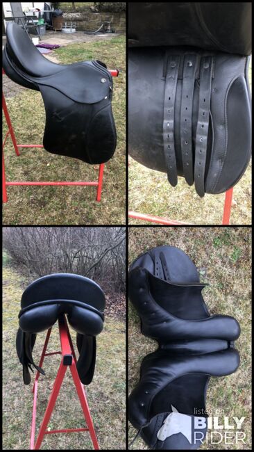 Vielseitigkeitssattel Schwerpunkt Dressur, Kieffer München, Petra, All Purpose Saddle, Bitz, Image 6