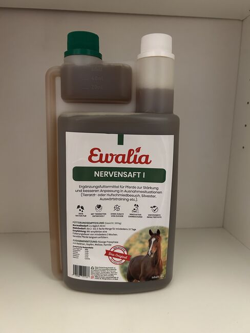 Ewalia Nervensaft I 1Liter Neu & verschlossen, Ewalia, Privat, Pasza i suplementy dla koni, Böhlen