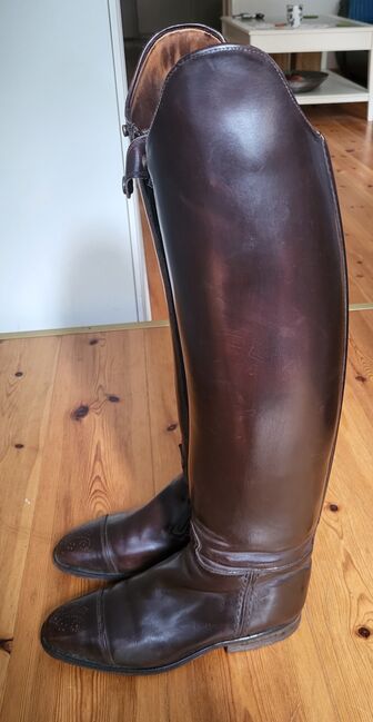 Exclusive Maßstiefel von KÖNIGS in dunkelbraun- Mod. SIR -, KÖNIGS SIR, Doris Lichy, Riding Boots,  Berlin