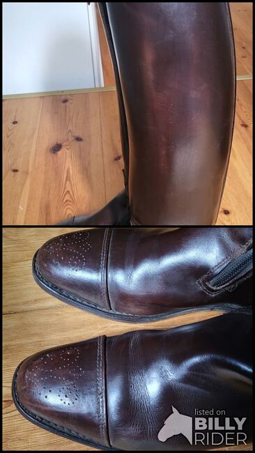 Exclusive Maßstiefel von KÖNIGS in dunkelbraun- Mod. SIR -, KÖNIGS SIR, Doris Lichy, Riding Boots,  Berlin, Image 3