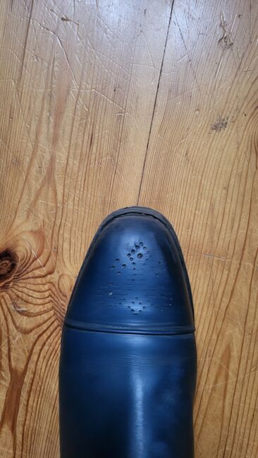Exclusive Maßstiefel von KÖNIGS in dunkelblau- Mod. SIR -, KÖNIGS SIR, Doris Lichy, Reitstiefel,  Berlin, Abbildung 2