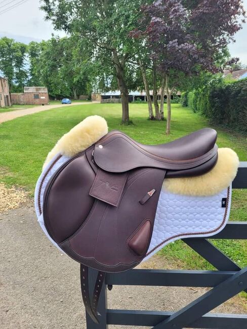 ✨ Exklusiver 16,5” Ledersattel – Kompakt, komfortabel & leistungsorientiert ✨, Rani, Jumping Saddle, Berlin