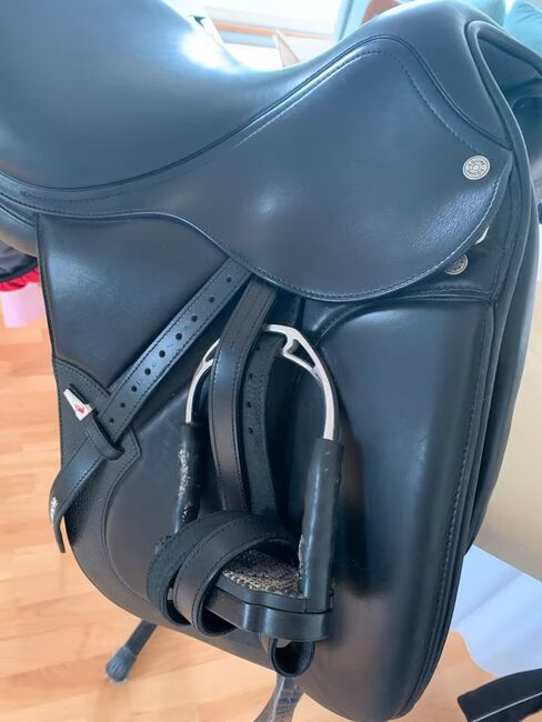 Exklusiver Selleria Equipe Bocelli Dressursattel 16,5, Selleria Equipe Bocelli, Ewald Vogel, Dressursattel, Riedlingen, Abbildung 3