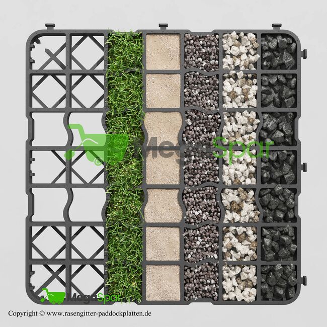 Extrem robuste Paddockplatten & Rasengitter - ideale Paddockgitter für Pferde kaufen, MEGASPAR - Online Shop Rasengitter | Paddockplatten | Kunststoffmatten & Parkplatzgitter , MEGASPAR Online-Shop (MEGASPAR Online-Shop), Paddock-, Boxen- & Stallmatten, Piła