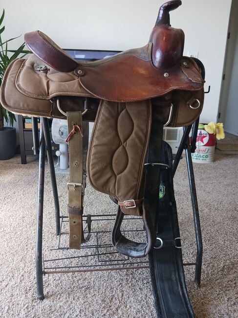 Fabtron Western Saddle, Fabtron  Bighorn 110, Emily , Western Saddle, Fort Collins, Image 3