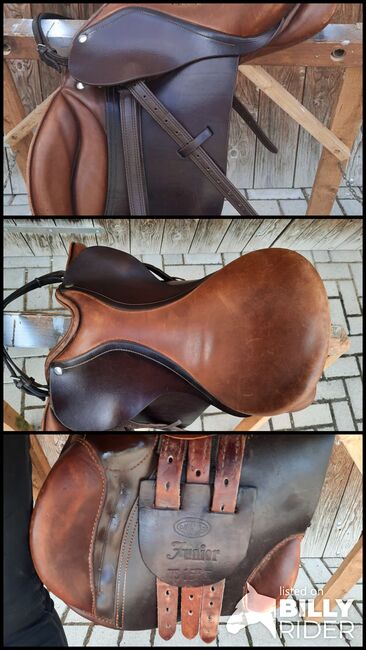 Vielseitigkeit Sattel Junior , Kindersattel, Ponysattel,, DawMag Vielseitigkeit , Diana, All Purpose Saddle, Neuhof, Image 4