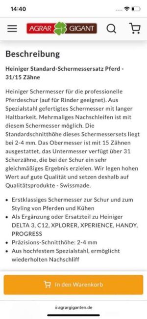 Schermesser Aufsatz, Heininger, Nina, Care Products, Steyregg , Image 2