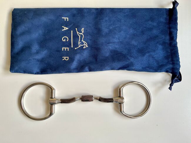 Fager Gebiss Nils Sweet Iron Feste Ringe 12,5 LockUp, Fager  Nils Sweet Iron Feste Ringe, Miriam W., Wędzidła, Otzberg, Image 2