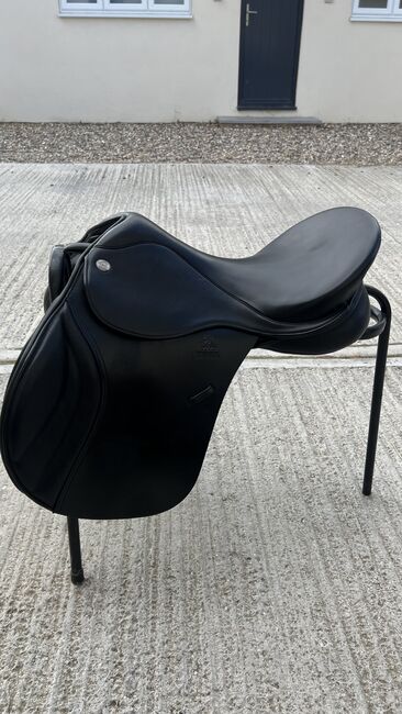 Fairfax classic GPHW with changeable gullet saddle 17.5, Fairfax Classic GPHW, Marta, All Purpose Saddle, Great Oxney Green, Image 6