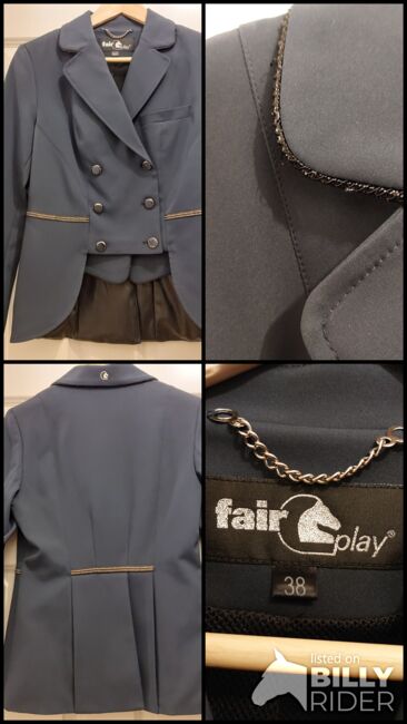 Fairplay Kurzfrack Navy dunkelblau 38 M Turnierjacket, Fairplay, Kiana, Show Apparel, Wolfsburg , Image 5