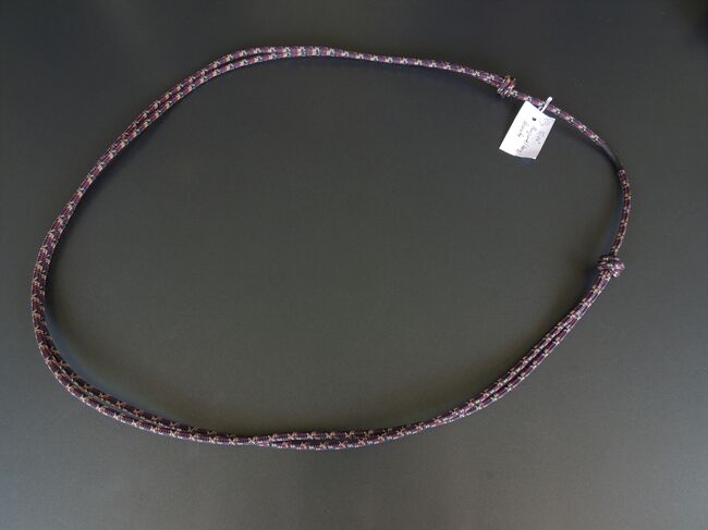 Cooler Halsring für Pferde - made in USA. Farbe Burgung/Navy/Jute, Sunset Halters USA, Maya (Swisshorseshop), Kantary, Frauenfeld