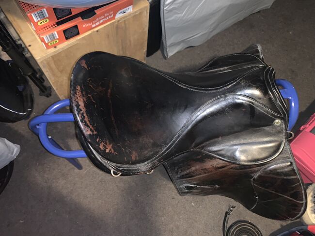 Falcon GP 17/17.5” dark brown/black Saddle, Falcon , Sam Crockett , All Purpose Saddle, Dunstall Green, Image 4