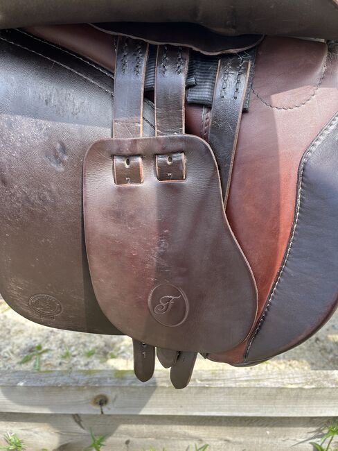 Farrington VSD 17.5” brown saddle, Farrington , Anna Kunkel , All Purpose Saddle, York, Image 6