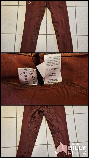 Fast neue RidersDeal Silikon-Vollbesatz Reitleggins Gr. 42, RidersDeal, Laura, Reithosen, Recklinghausen, Abbildung 4