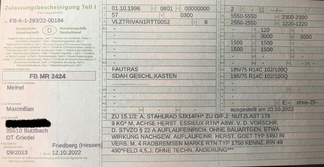 Fautras Trivan 1 3er/4er Pferdeanhänger, Fautras Trivan 1, Maximilian Meinel, Pferdeanhänger, Butzbach, Abbildung 7