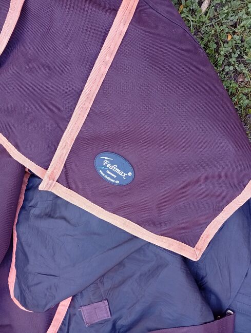 Fedimax Paddockdecke high Neck, mit Fleece, top Zustand, 155cm, Fedimax, S. Voigt, Horse Blankets, Sheets & Coolers, Schönfließ, Image 4